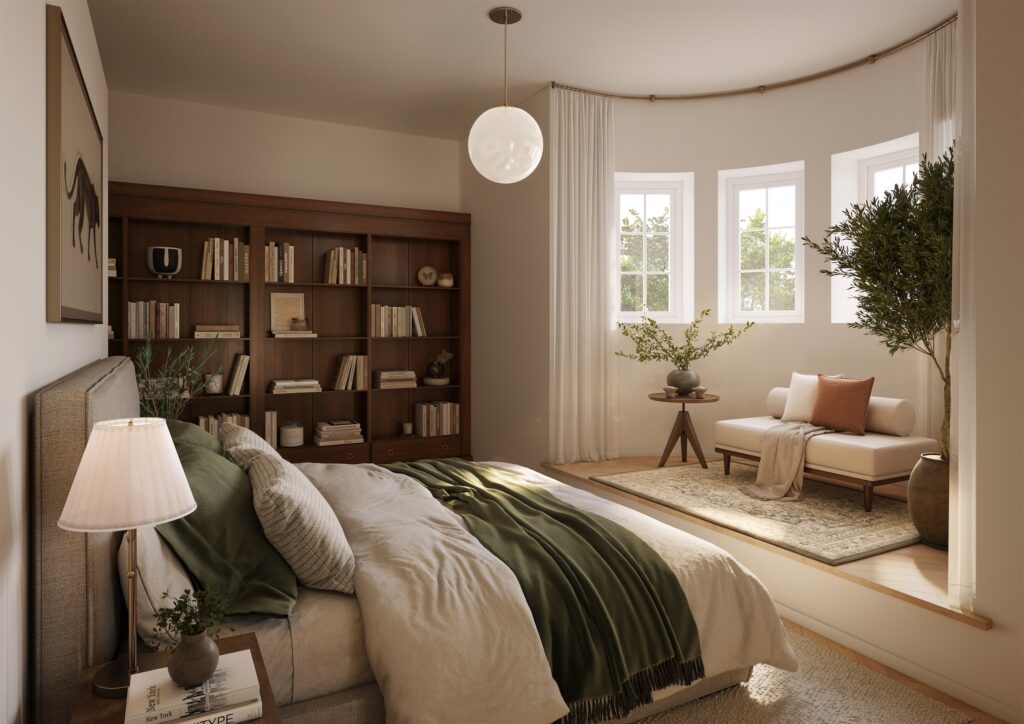 Interiör Villa Vånga sovrum 2